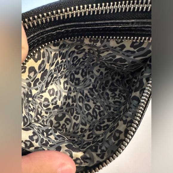 🖤Coach Poppy Textured Black Patent Leather Small Crossbody Purse 🖤 - Picture 8 of 12